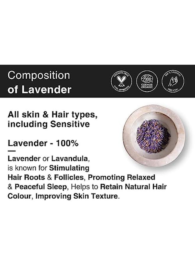 سول فلاور زيت اللافندر العطري لتغذية الشعر، بشرة صحية ووجه، موزع روائح عطرية منزلي، زيت نقي وطبيعي 100% غير مخفف، معتمد من إيكوسيرت كوزموس عضوي، 1 أونصة سائلة - Image 2