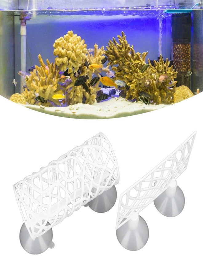 JAOCDOEN Fish Accessories Fish Toys Small Hole Hollow Fish cave Hide Resting Tube Fighting Fish Corner Moss Ledge for Aquarium Hammock (White) - Image 3
