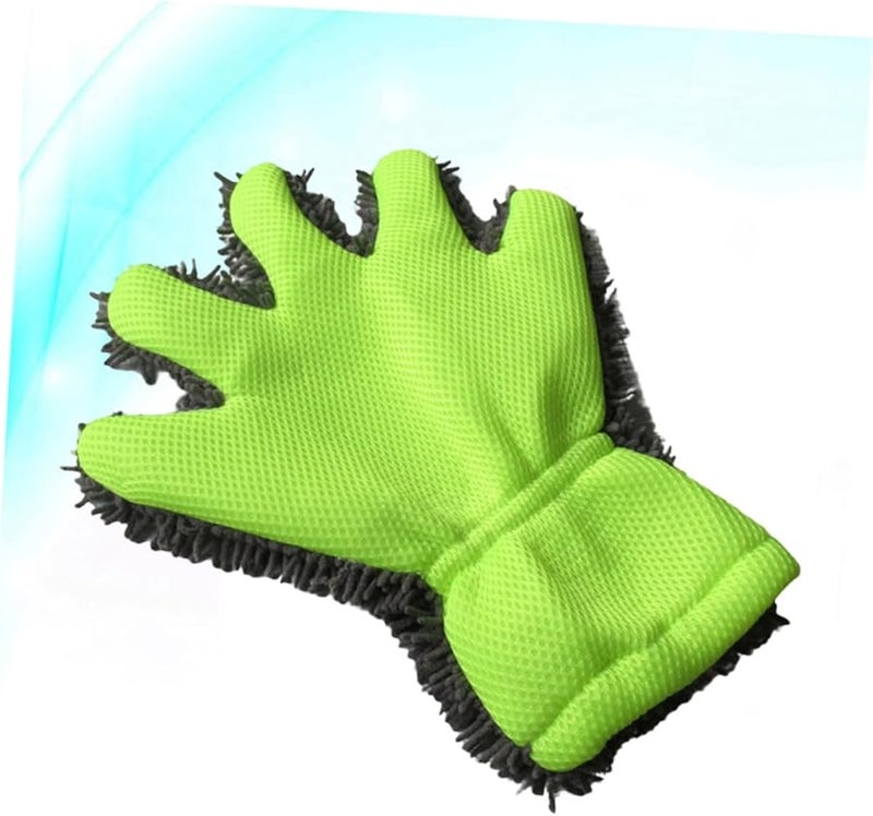 قفازات غسيل السيارات من الشينيل، قفازات ميكروفايبر خالية من الخدوش للأسطح الحساسة - Image 4