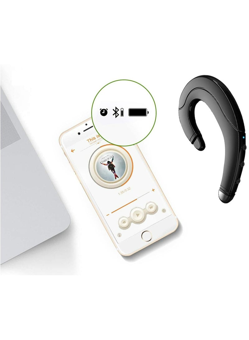 Open-Ear True Wireless Bluetooth Earphones ,Bone Conduction Headphones for Driving Running,Air conduction Bluetooth headset, no in-ear driving, wireless ear-mounted mobile phone call - Image 5