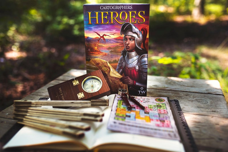 Thunderworks Games - Cartographers Heroes | Standalone Expansion and Core Game | Award-Winning Game of Fantasy Map Drawing | A Roll Player Tale | Strategy Board Game | Flip and Write | Ages 10+ - Image 4