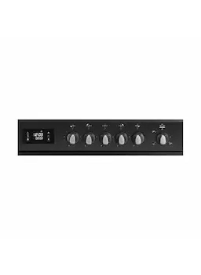 Fresh Fresh Hammer Gas Cooker, 5 Burners, 90 x 60 cm, 6933 - Black - Image 2