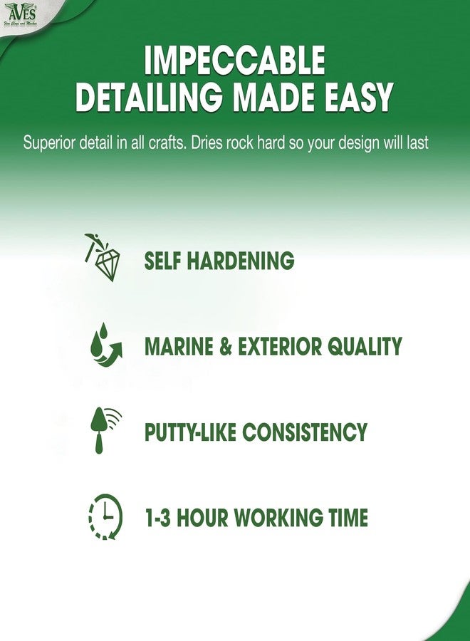 Aves Apoxie Sculpt - 2 Part Modeling Compound (A & B) - 1 Pound, Natural - Image 5