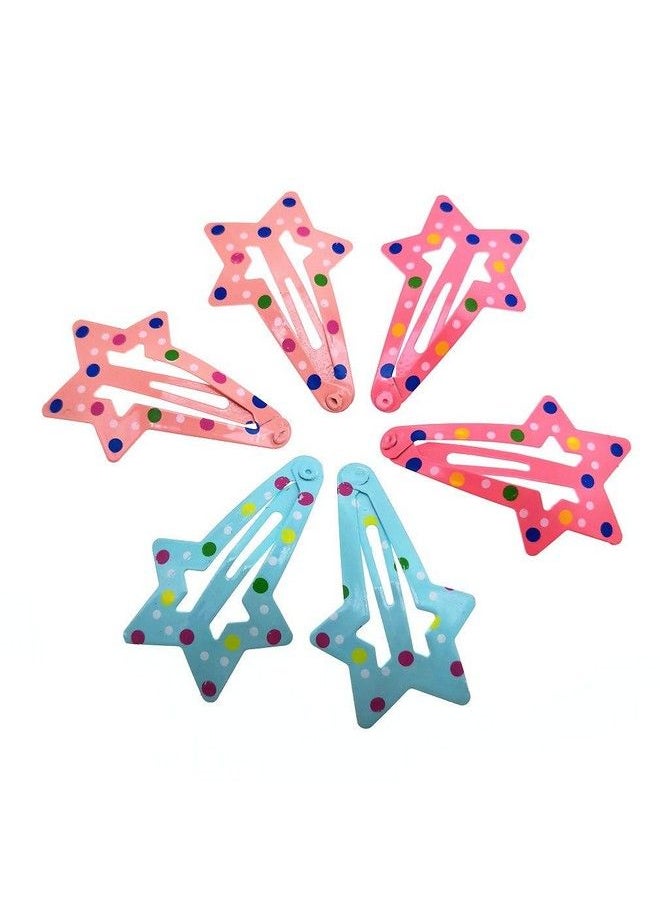 STAR WORK - M T Brothers 100 Pcs Toddler Hair Clips Cute Mini Snap Hair Clips For Baby Girls Kids Colorful Small Snap Barrettes Metal Hair Clips For Fine Hair (100 Pcs Animal Clip) - Image 1