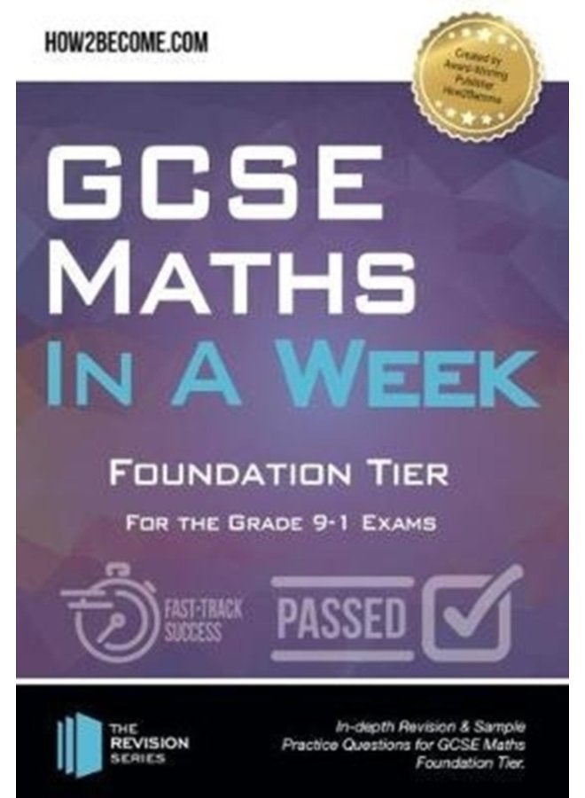 GCSE Maths in a Week Foundation Tier For the grade 9 1 Exams - Paperback