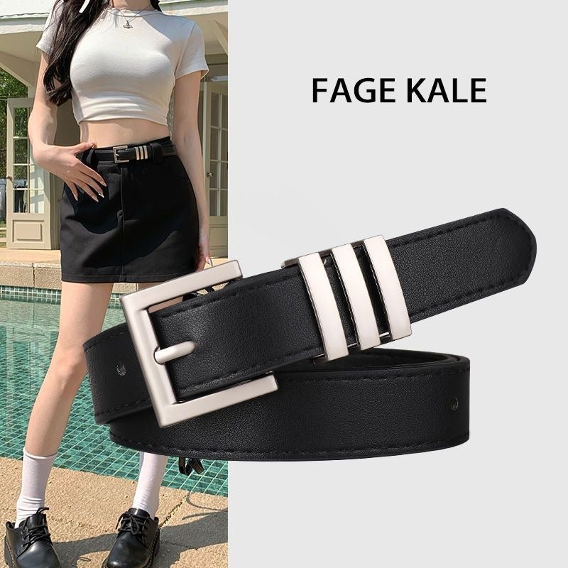 French Style Skirt Womens 2024 Summer New Style Small White Skirt Dipper A- Line Long Skirt Skirt Long Cake Skirt Black Belt