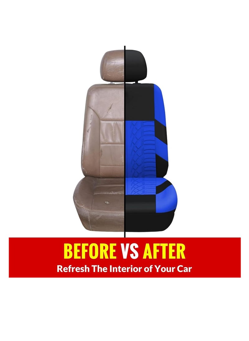 Y&D - Automotive Car Seat Covers,Front Split Bench Protection,Easy to Install,Universal Fit For Auto Truck Van SUV - Image 1