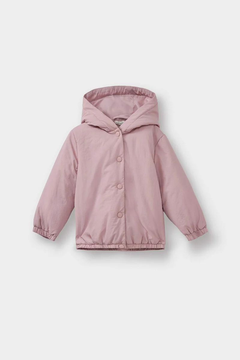 DeFacto Baby Girl Hooded Waterproof Puffer Jacket