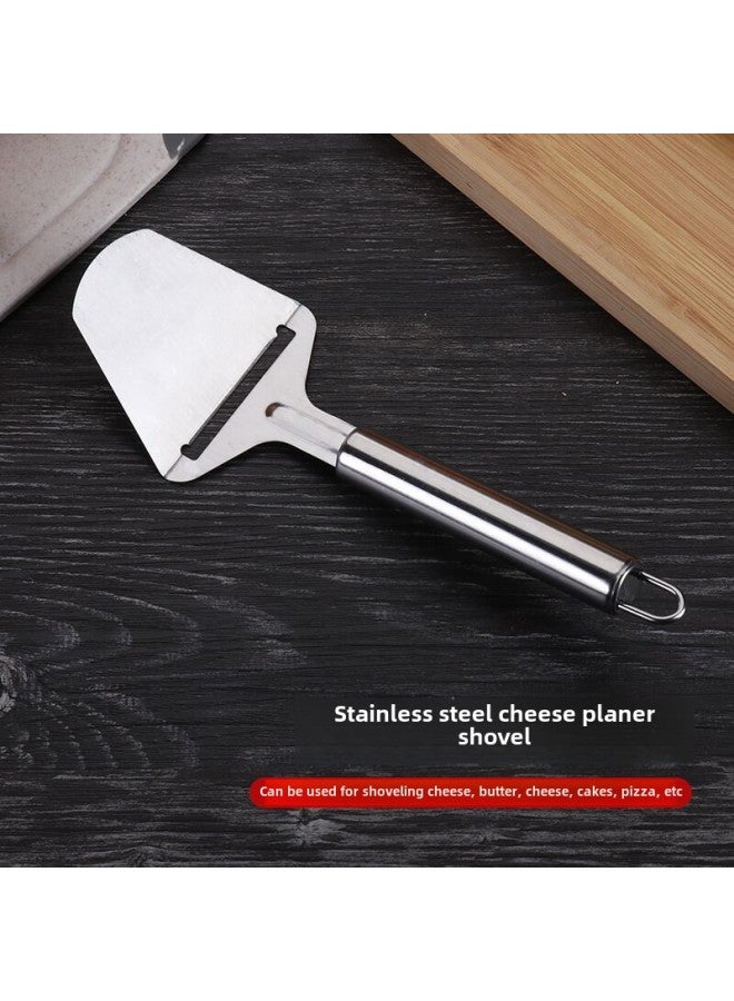 Manufacturer Stainless Steel Steak Spatula Cheese Cheese Spatula Baking Utensils Cake Pizza Spatula Cheese Planer-Color:Cheese Shovel - Image 2