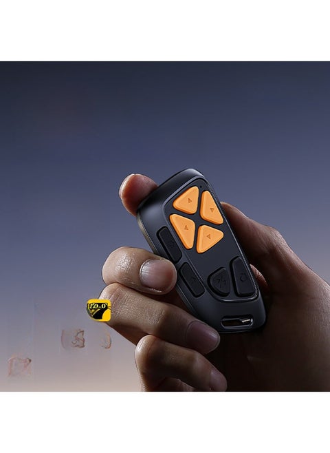 Silent Phone Bluetooth Remote Multi-use Black [third generation upgraded silent version + independent boxed]