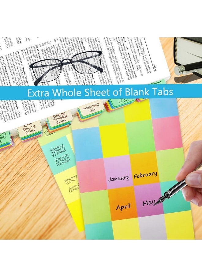 Bcabo - 2020 Nec Tabs (Book Not Included) National Electrical Code Book Tabs For Nfpa 70 Exam Test 140 Pcs Tabs With Wire Chart & 2 Ohm'S Law Stickers - Image 1