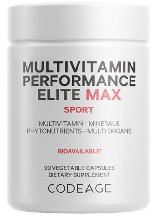 Codeage Multivitamin Performance Elite Max Supplement - Vitamins A, B6, B12, C, D, E, Vitamin K (MK-4, MK-6, MK-7, MK-9), Essential Minerals, Botanical & Grass-Fed Organ Extracts, Lutein - 90 Capsules - pzsku/Z1B4993FC6B07E3C15420Z/45/1750395774/36dc7df4-be13-4621-b6bd-d85658892a7b