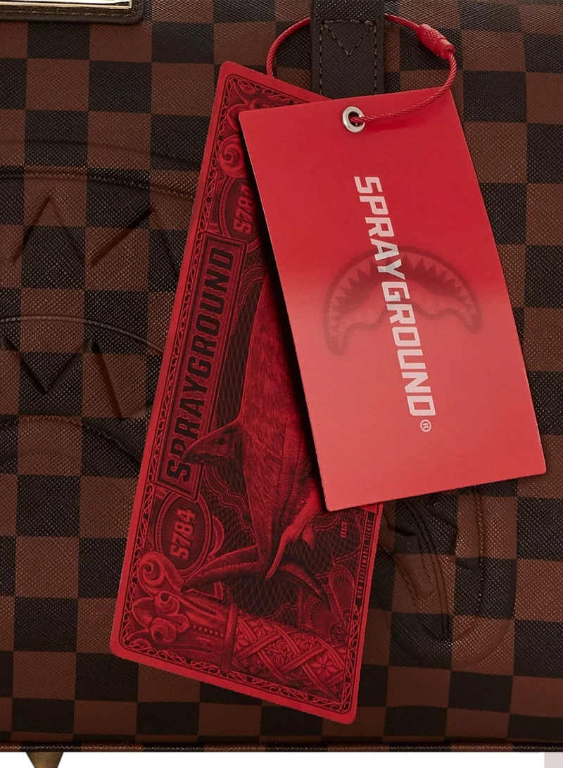 سبراي جراوند CORE EMBOSSED CHECK MINI DUFFLE