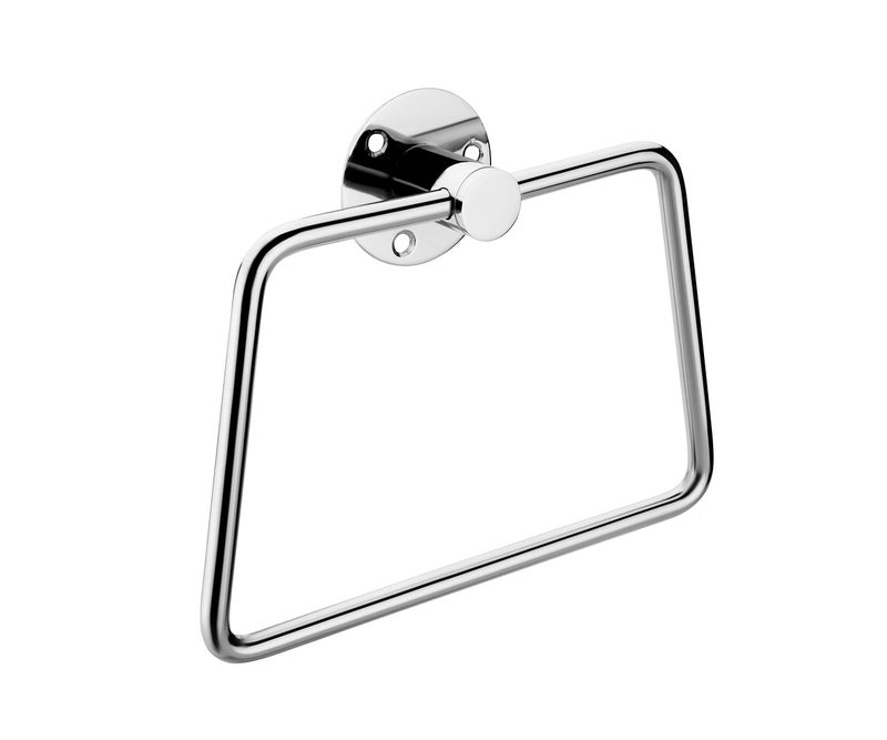 GARBNOIRE Stainless Steel Towel Ring | Napkin Ring | Modern Bath Towel Stand | Towel Holder | Towel Hanger with Chrome Finish - Image 3