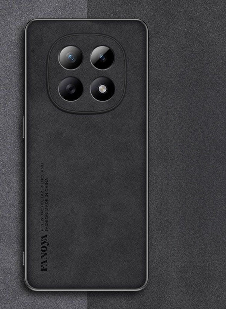 لحافظة Xiaomi Redmi Note 15 5G، حماية عدسة الكاميرا، حافظة من جلد الغنم المقلد، مصد صدمات غير لامع، حماية من الدرجة العسكرية، غطاء Xiaomi Redmi Note 15 مقاوم للصدمات ذو ملمس فاخر - Image 1
