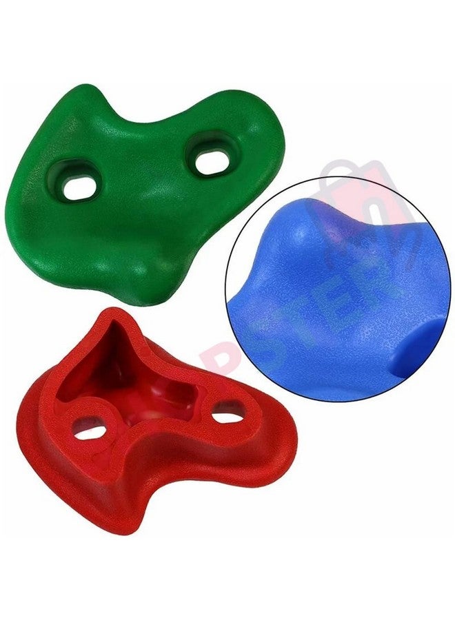 Shopster Shopster Extra Large Climbing Holds Pack of 12 - Colorful DIY Rock Wall Big Holds/Stone for Kids & Adults | Perfect for Outdoor Playground & Indoor Climbing Activities - Image 3