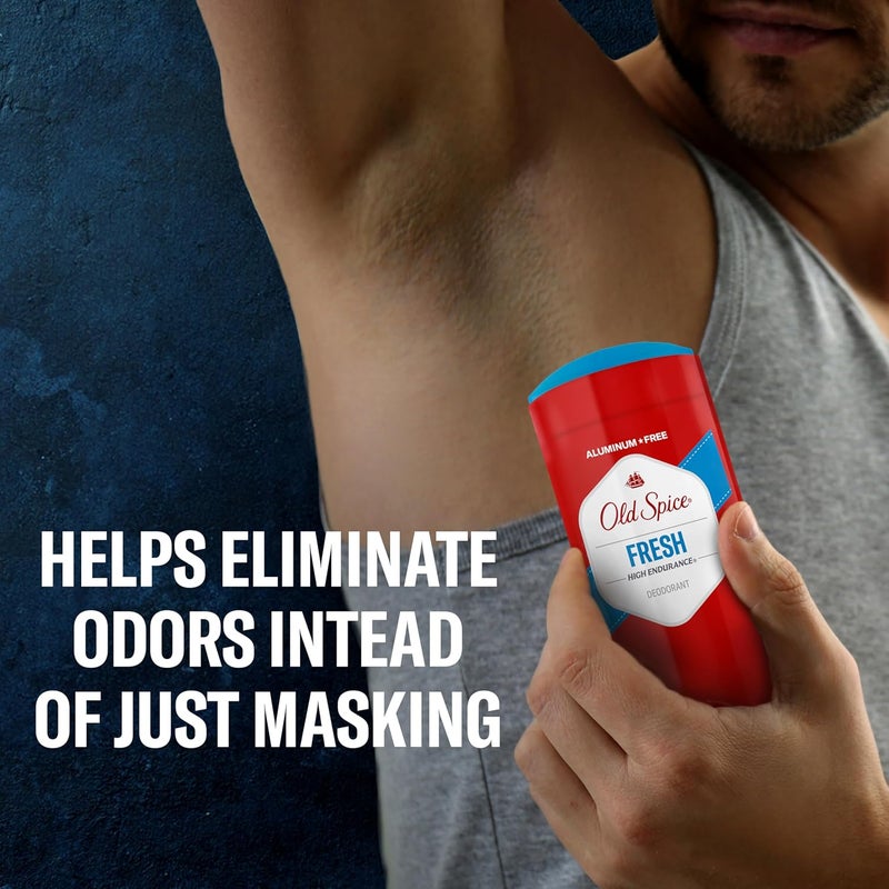 Old Spice Fresh Deodorant Stick - 3 oz, Aluminum Free, 24/7 Odor Protection - Image 3