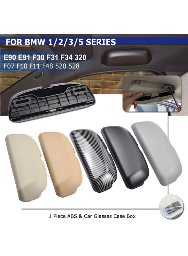 Carbon Fiber Sunglass Box Storage Rack For BMW 1 2 3 5 Series E90 F30 F10 - Image 4