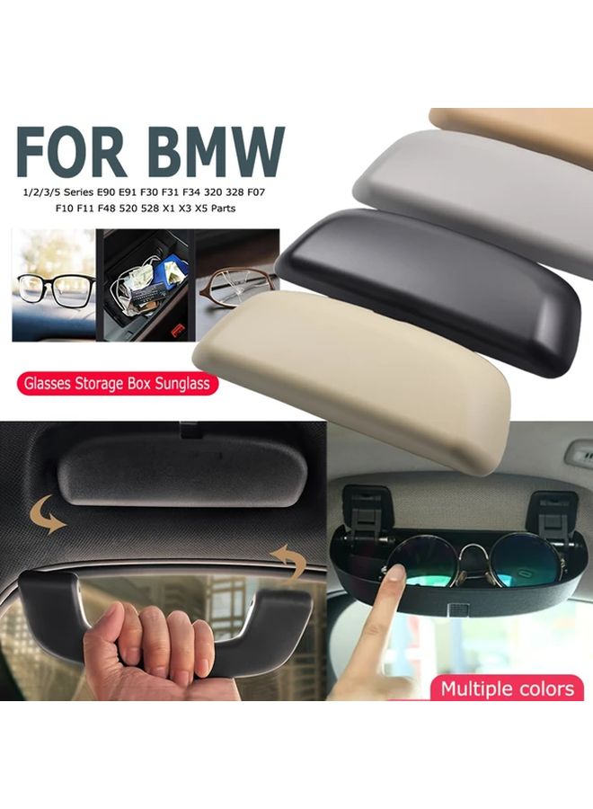 Carbon Fiber Sunglass Box Storage Rack For BMW 1 2 3 5 Series E90 F30 F10 - Image 3