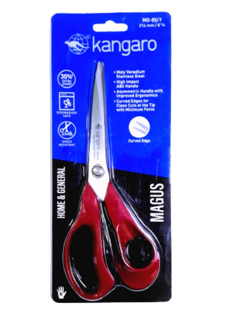 Kangaro Standard Scissor 216 MM 8.5 Inch - Image 3