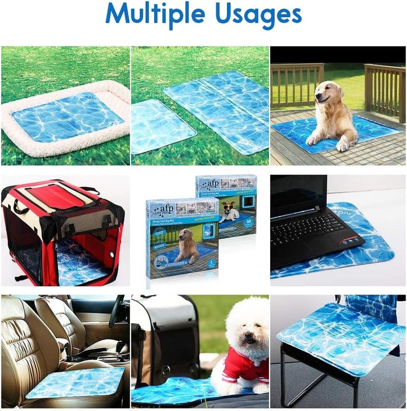 أوول فور بوز ALL FOR PAWS 8003 Chill Out - حصيرة التبريد للكلاب المتوسطة، بطانية Chill Out المنعشة، مقاس M، 50 × 40 سم - Image 5