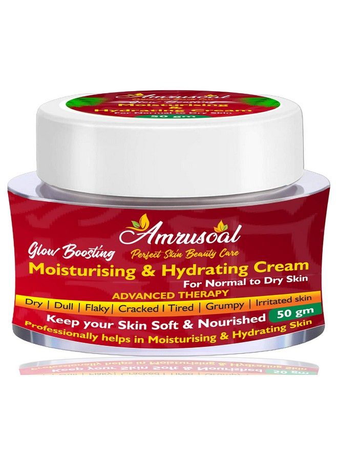 AMRUSOAL Moisturising & Hydrating Cream For Face Neck And Decollete ; Skin Soft & Nourished 50 Gm - Image 2