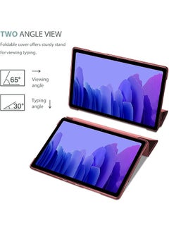 Procases Galaxy Tab A7 Case 10.4 Inch Sm-T503 T500 T505 T507 Protective Stand Case Hard Shell Cover For 10.4 Inch Samsung Tab A7 Tablet 2022 2020 -Wine  - Image 5