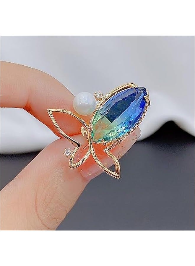 Small Brooch Bow Anti-Walking Brooch high-Grade Chest no-sew Shirt Anti-Walking Buckle Hundred Match pins for Backpacks Bags Jackets Hoodies Hats-34# - Image 2