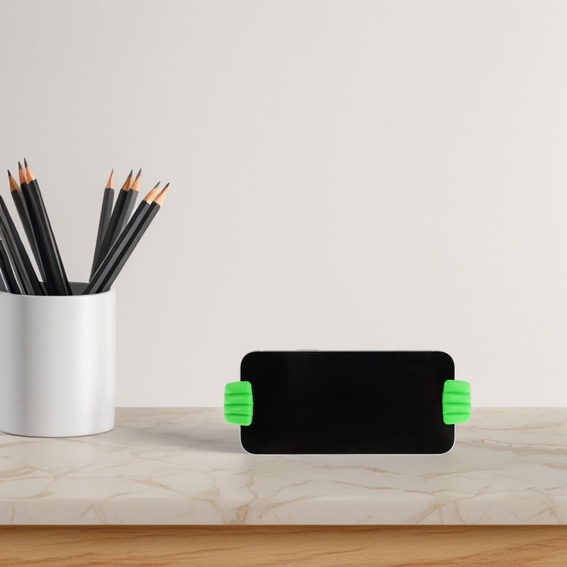 Universal Green Portable Phone Stand Holder for Desk Tablet and Smartphone Travel Home Office Use - Image 5