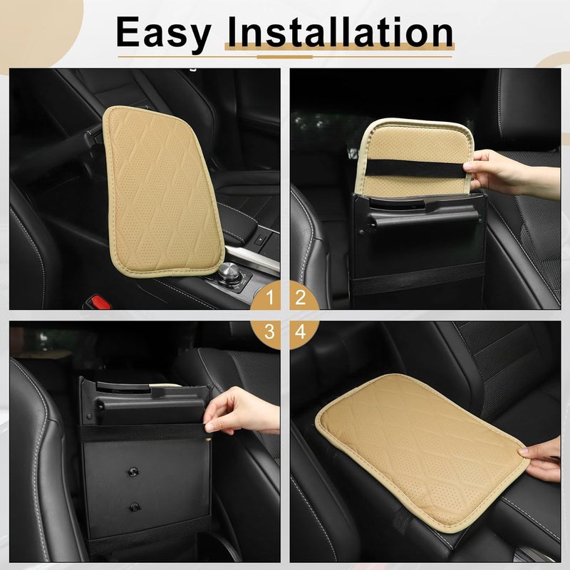 Amiss Auto Center Console Pad - Beige - Image 3