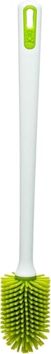 Joie Bottle Brush, Silicone Scrubber with Long Handle, Ideal for Cleaning Water Bottles, Baby Bottles and Glasses, Gentle Non-Scratch Bristles, Handy Kitchen Gadget, Colors May Vary - Image 1