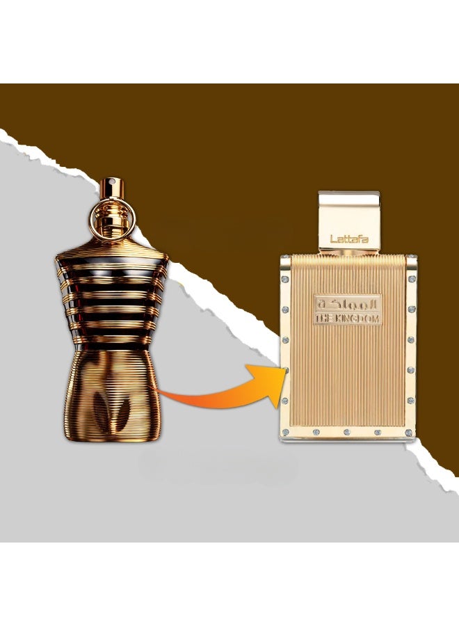 لطافة عطر ذا كينجدوم أو دي برفيوم من لطافة للرجال - 100 مل - Image 2