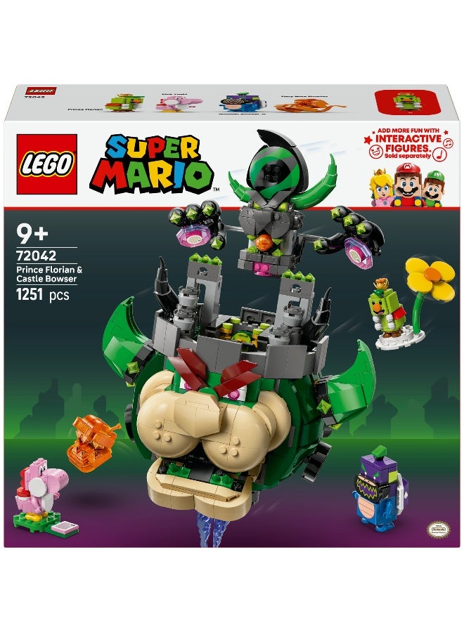 LEGO Super Mario Prince Florian & Castle Bowser 72042 Toy Building Set - Image 2
