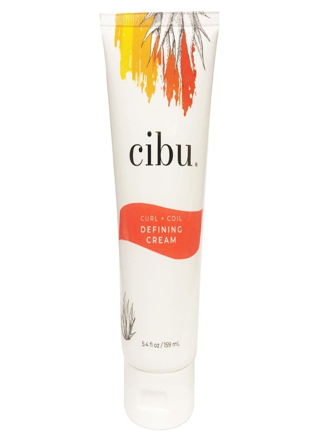 CIBU Curl + Coil Defining Cream | Long-Lasting Hold for Natural Wavy, Coily, Curly Hair | For African American Hair | 5.4 Ounces - Image 1