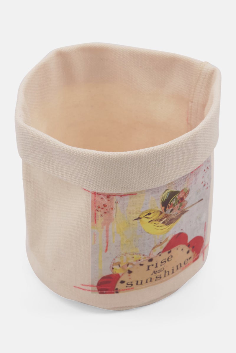 DEMDACO Rise And  Sunshine Planter Bag, Beige - Image 3