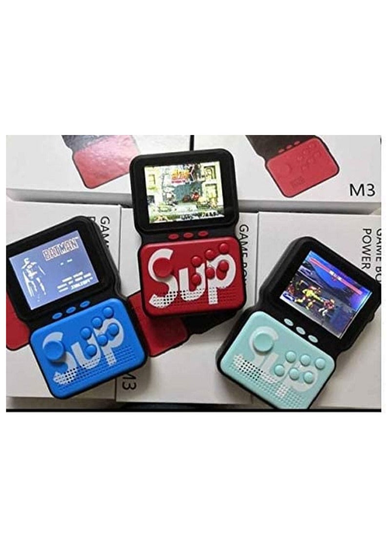 M3 - M3 GAME, Video Games Consoles Retro Classic 900 in 1 Handheld Gaming Players Console Sup Game Box Power M3 for Gameboy - Blue - Image 1
