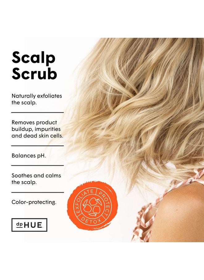 dpHUE - dpHUE Apple Cider Vinegar Scalp Scrub with Pink Himalayan Sea Salt, 9 oz - Natural Exfoliating Scrub & Dry Scalp Treatment - Aloe Vera & Avocado Oil - Gluten Free, Vegan - Image 1