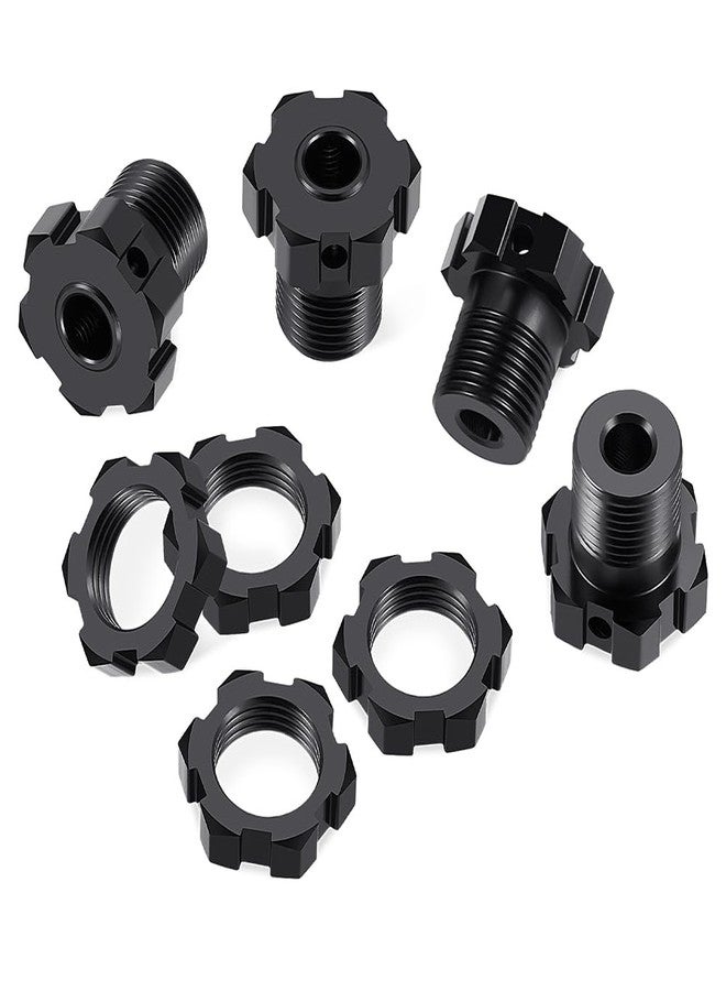 MOHERO 4Pcs 14mm to 17mm Wheel Hex Hub Adapters for 1/10 E-REVO2.0 RC Monster Truck - Image 3