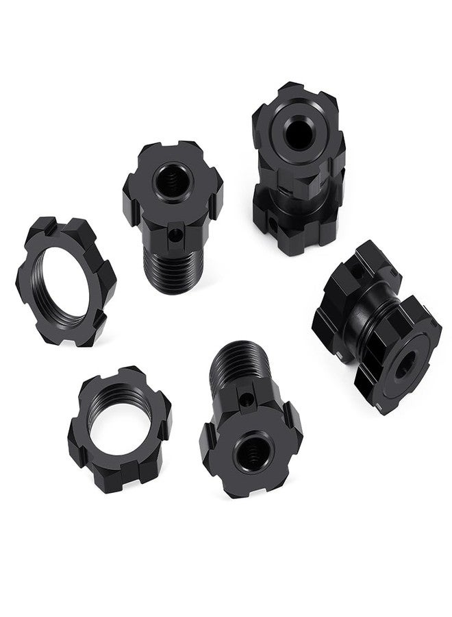 MOHERO 4Pcs 14mm to 17mm Wheel Hex Hub Adapters for 1/10 E-REVO2.0 RC Monster Truck - Image 4