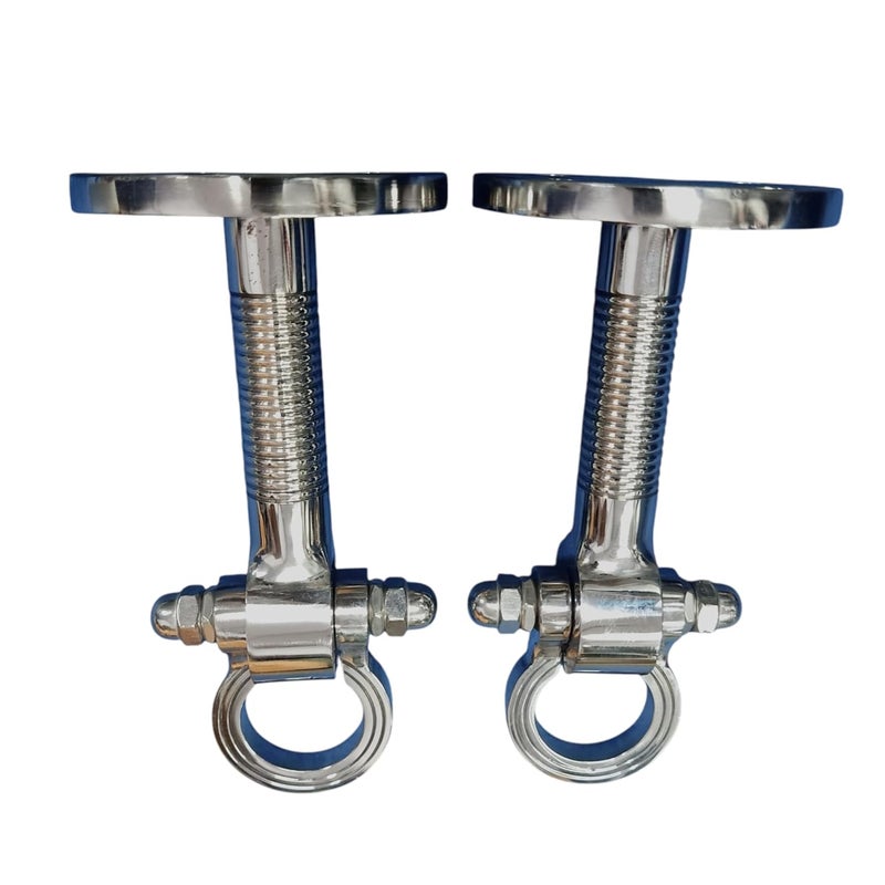 Kkriya Home Decor 8 inch Height Heavy Duty NO 1 KADA for Patio JHULA Superior HIGrade Quality Life TIME WARRENTY KADA Patio Swing Hammock Swing 25MM Rod with Weight Capacity of 2000KG Pack of 2PCS  - Image 3