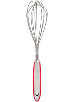 Stainless Steel Whisk, 12 Inch Whisks for Cooking, Whisking, Blending, Beating and Stirring, Enhanced Version Balloon Wire Whisk