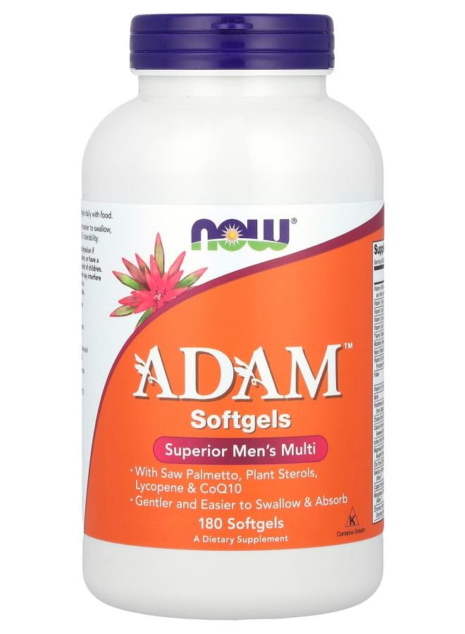 now ADAM™ Superior Men's Multi 180 Softgels