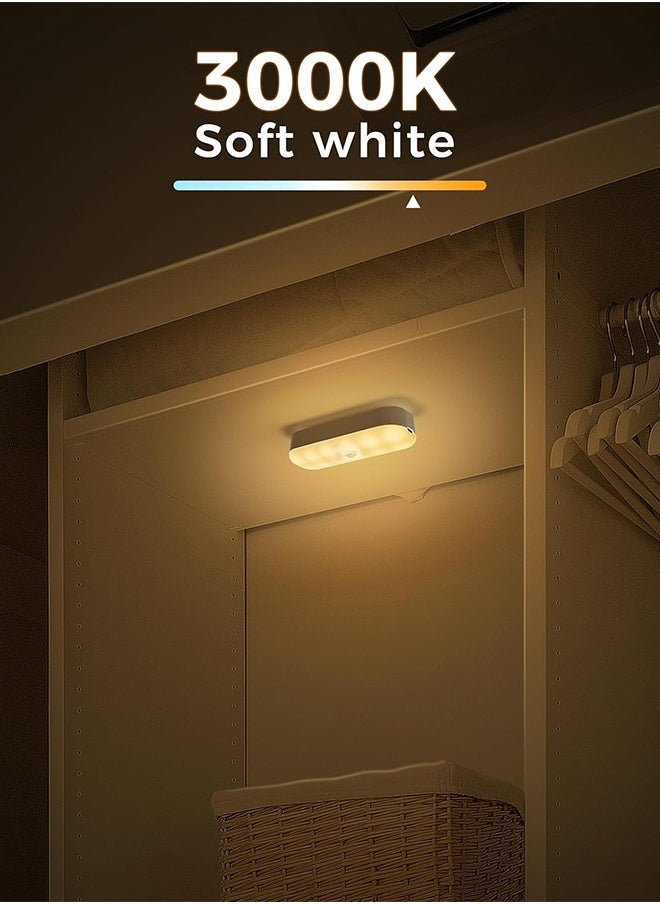 Sweet Life Motion Sensor Night Light, Stick-On LED Night Light, Wall Lights Closet Lights Stair Lights, Motion Activated Night Light for Hallway, Bathroom, Kitchen, Cabinet, Stairs  - Image 4