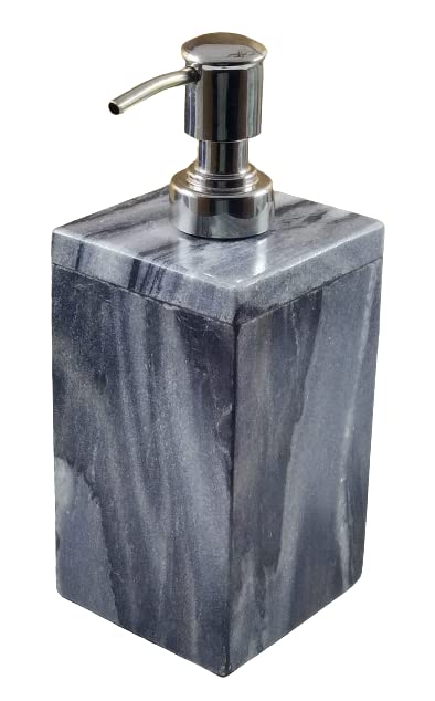 A ONE Design Bathroom Soap Dishpenser Gray Marble Luxury Soap Dispenserhandwash soap/Shampoo/Lotion Dispenser for Bathroom & Kitchen Best in Quality - Image 1