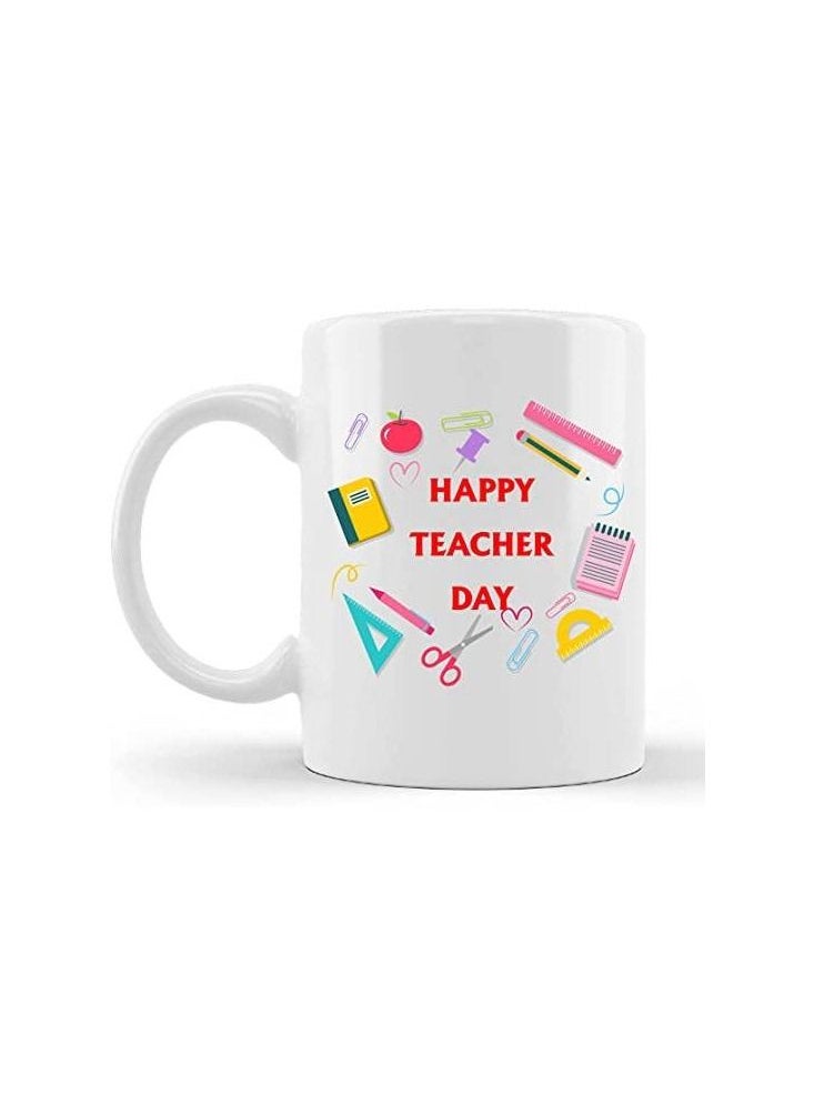 PRINTSHOP4ME - Teachers Appreciation Ceramic Coffee Mug Gifts for Teachers Day | World Teachers Day |Teachers Day Gifts (Design 5) - Image 1
