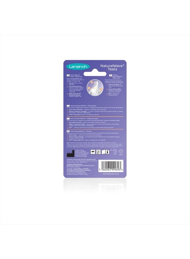 Lansinoh مجموعة من 2 حلمات شفافة بيرستالتية - Image 3