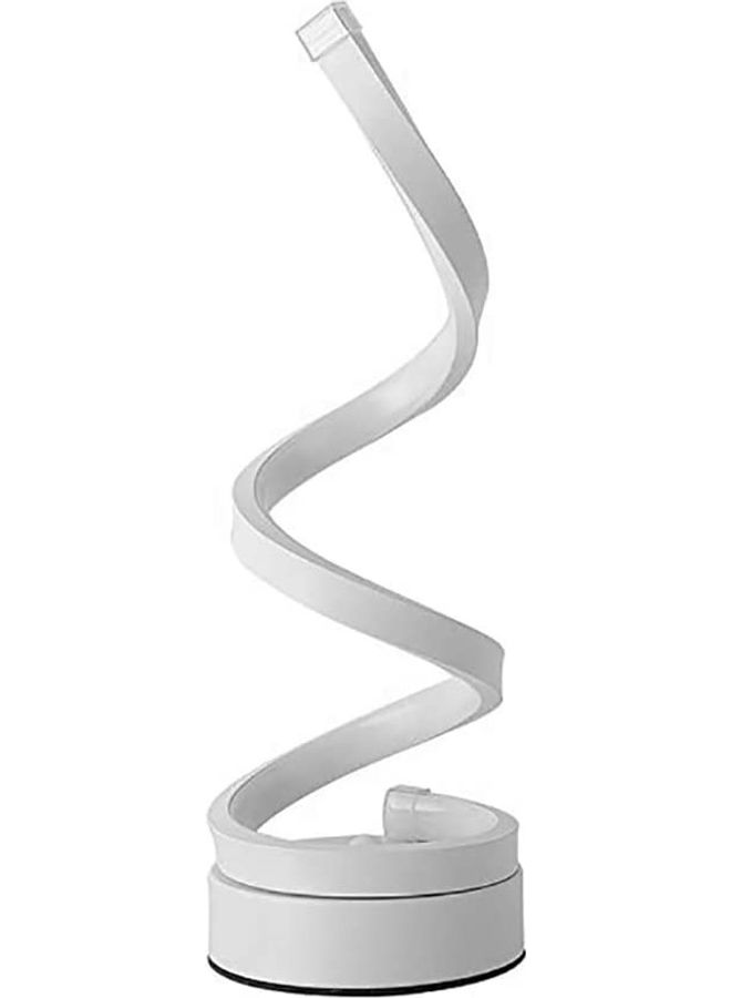 NIBEMINENT Spiral LED Table Modern Bedside Nightstand Lamp Warm one sizecentimeter - Image 1
