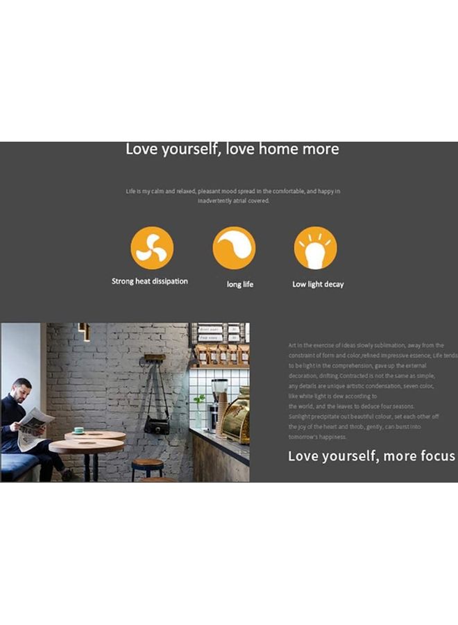 NIBEMINENT Spiral LED Table Modern Bedside Nightstand Lamp Warm one sizecentimeter - Image 5