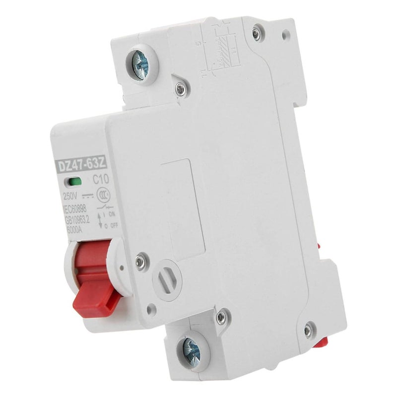DZ47 63Z قاطع تيار أحادي القطب 30 مللي أمبير للحماية الكهربائية لصندوق الباص - Image 5