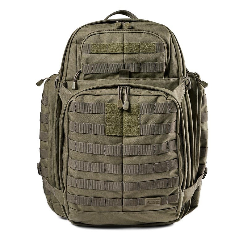 5.11 Tactical Backpack, RUSH 72 2.0 Military Survival Molle Back Pack with Laptop Compartment, Large, 55L, Ranger Green, Style 56565ABR - Image 1